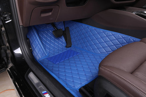 Tapis Voiture Sur-Mesure Avant en 3D avec Logo Personnalisé (Conducteur & Passager)